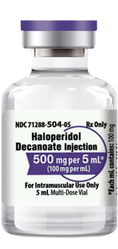 Haloperidol Decanoate Injection, 500 mg per 5 mL